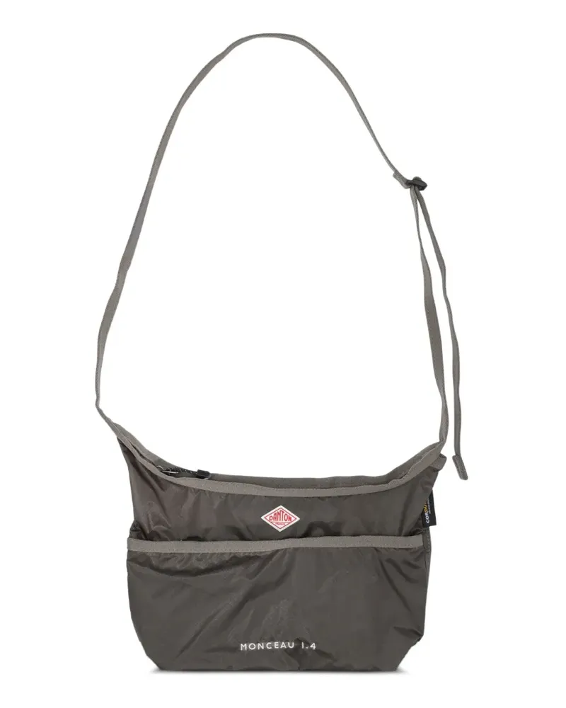 Danton small  logo-patch shoulder bag - Braun Braun