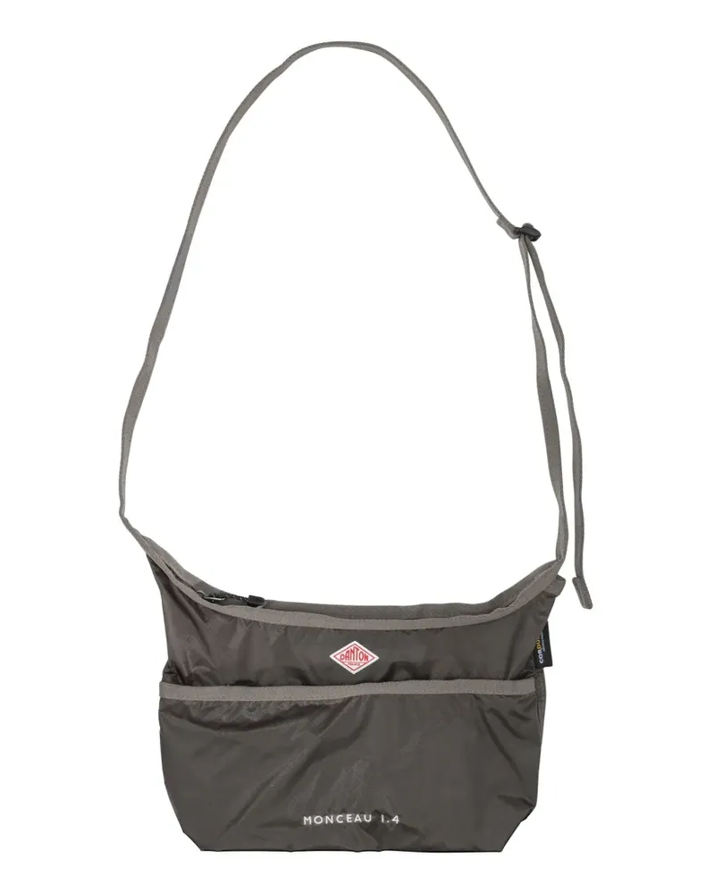 Danton small  logo-patch shoulder bag - Braun Braun