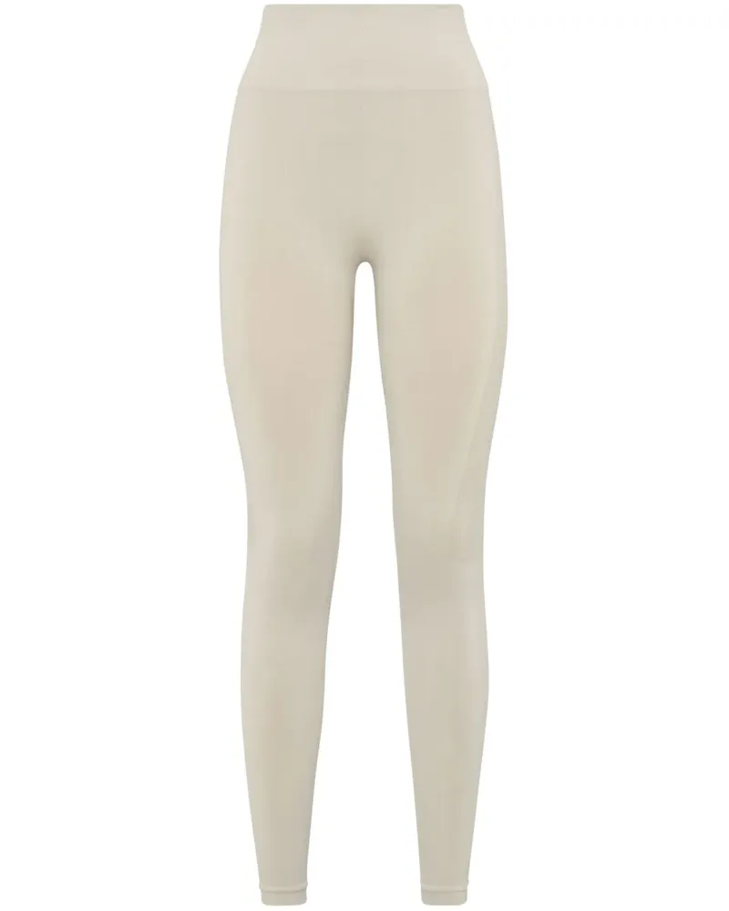 Philipp Plein Performance-Leggings mit Logo-Band - Nude Nude