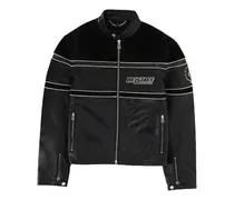 Competition Speed Lederjacke - Schwarz