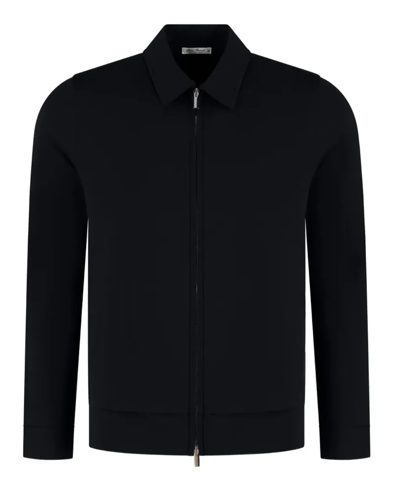 Stefan Brandt zip-up collared jacket - Schwarz Schwarz
