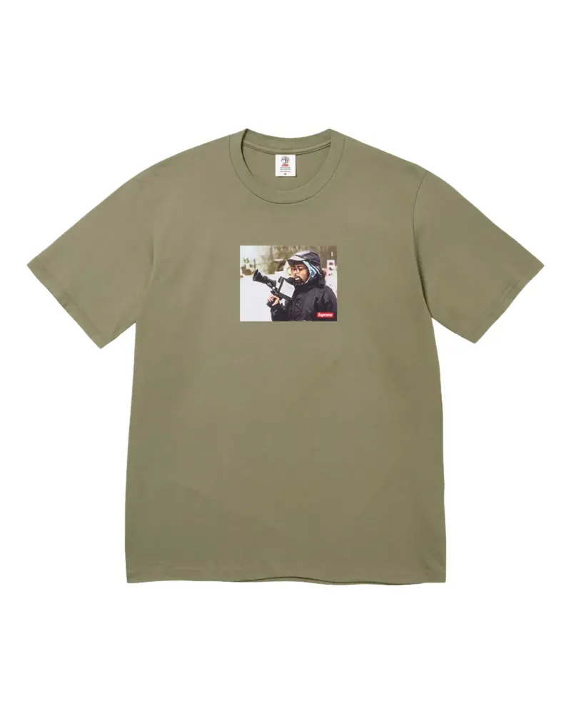 Supreme Being x 40 Acres Spike "SS25 - Green" T-Shirt - Grün Grün