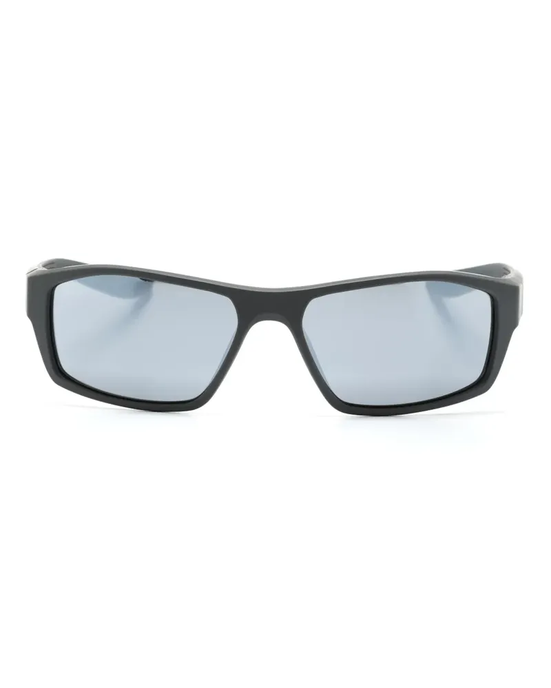 Nike Brazen Fuel Sonnenbrille mit eckigem Gestell - Grau Grau