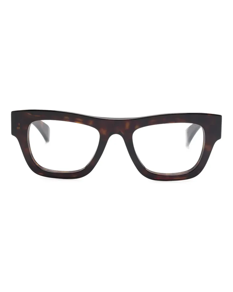 Gucci Brille mit geometrischem Gestell - Schwarz Schwarz