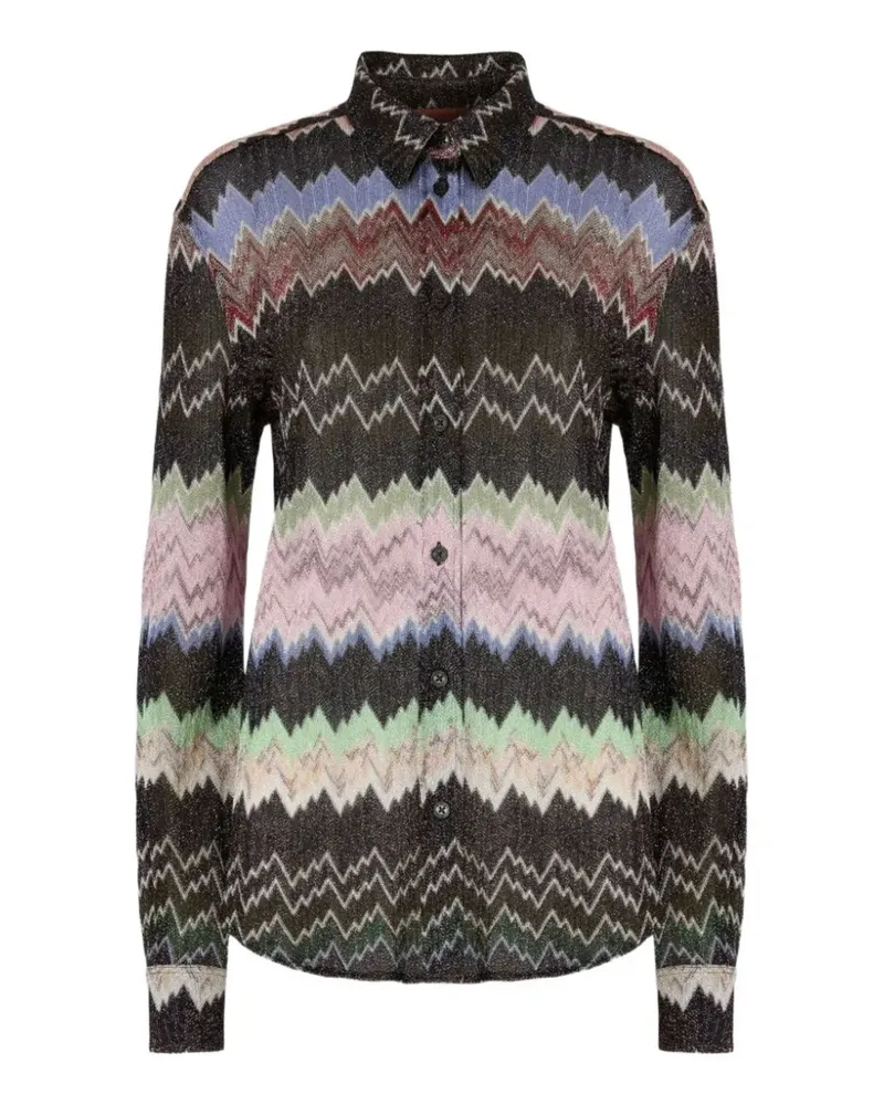 Missoni zigzag shirt - Schwarz Schwarz