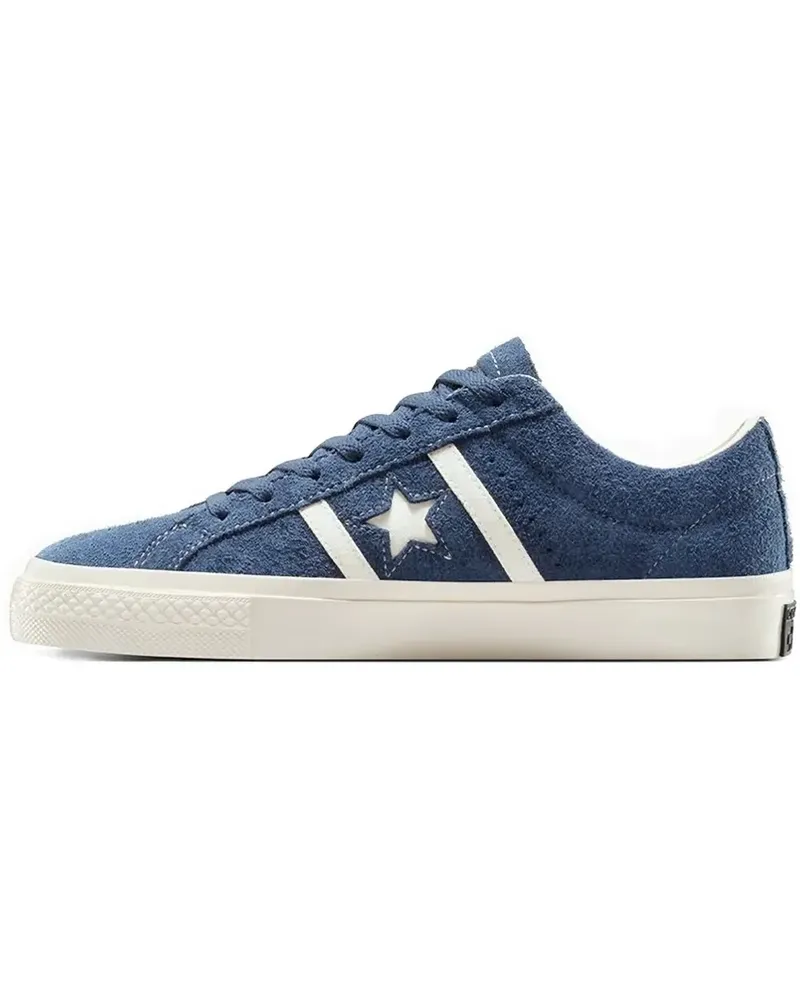 Converse One Star Academy Sneakers aus Wildleder - Blau Blau
