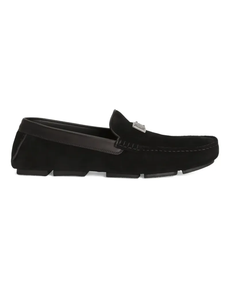 Dolce & Gabbana suede loafers - Schwarz Schwarz