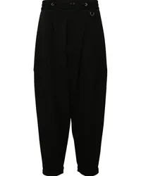 SONGZIO Cropped-Ballonhose mit Stretchbund Schwarz