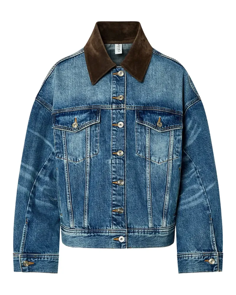 Liu Jo oversized denim jacket - Blau Blau