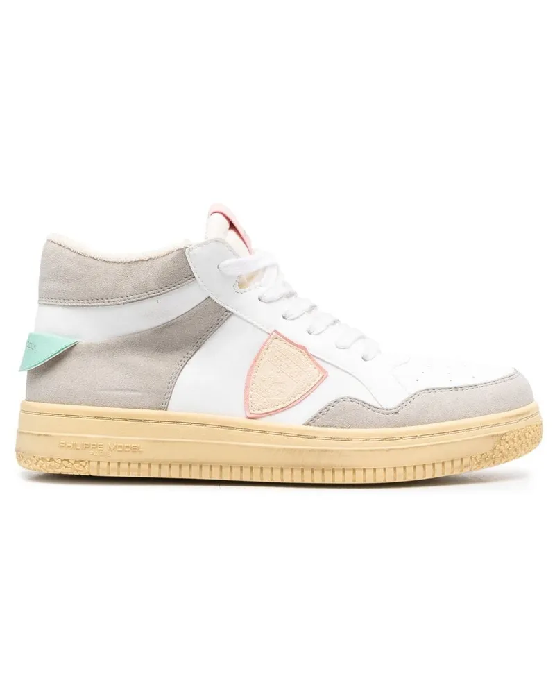 Philippe Model Lyon High-Top-Sneakers - Weiß Weiß