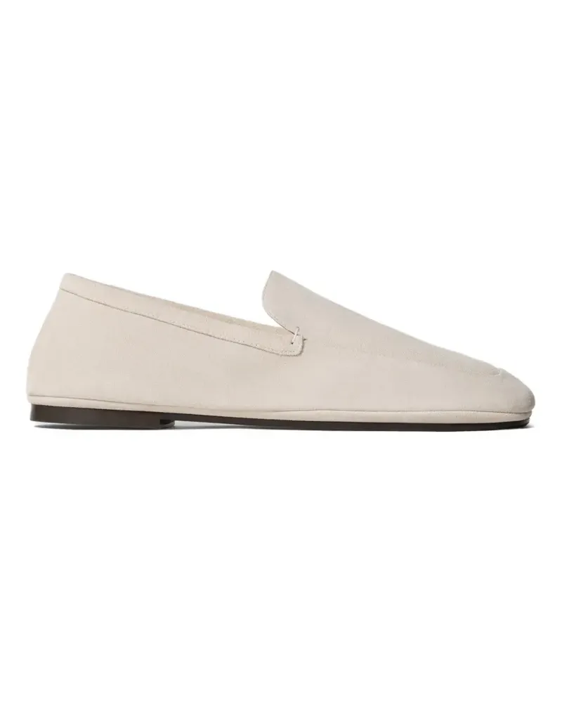 Christophe Lemaire Loafer aus Wildleder - Nude Nude