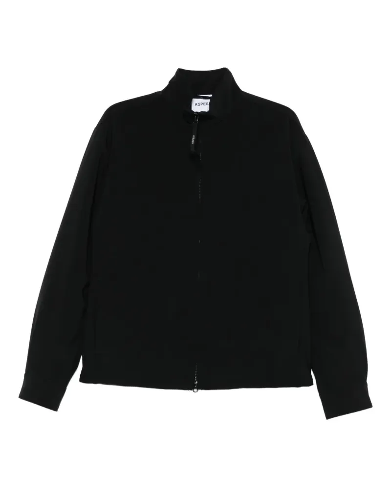 ASPESI high-neck jacket - Schwarz Schwarz