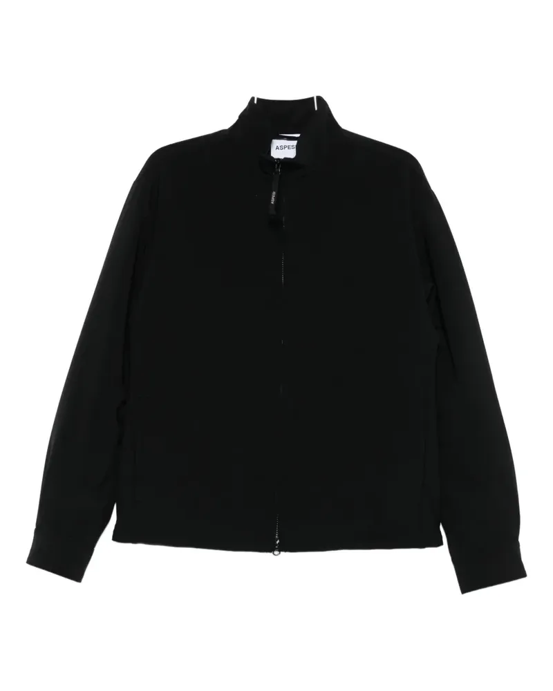 ASPESI high-neck jacket - Schwarz Schwarz