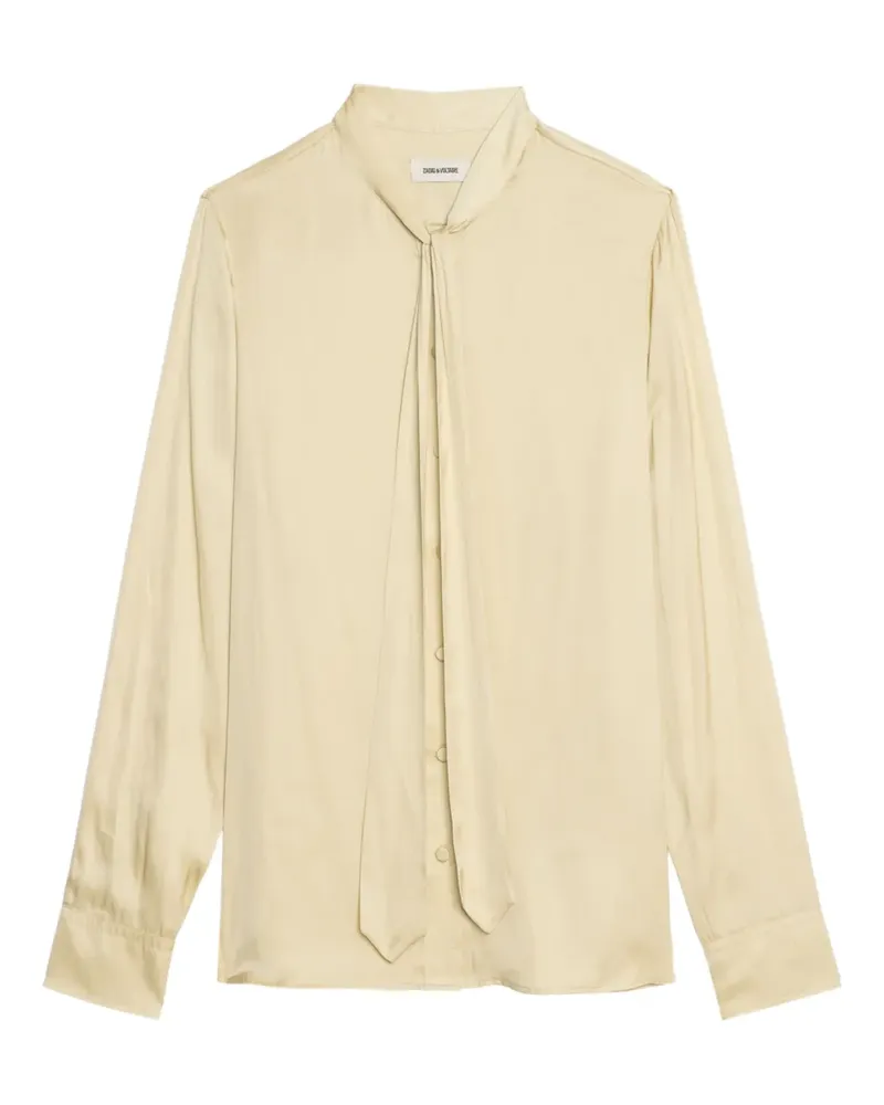 Zadig & Voltaire Tulba Hemd aus Satin - Nude Nude