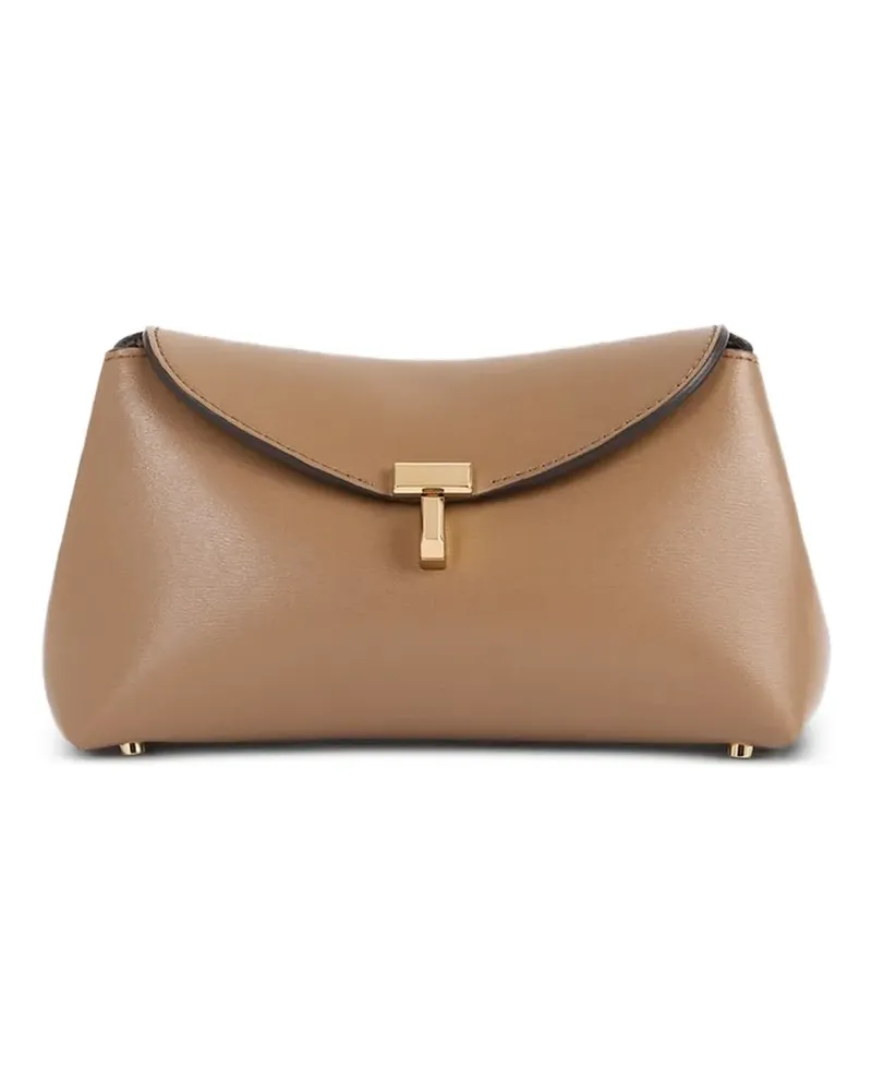 Totême Clutch mit T-Verschluss - Braun Braun