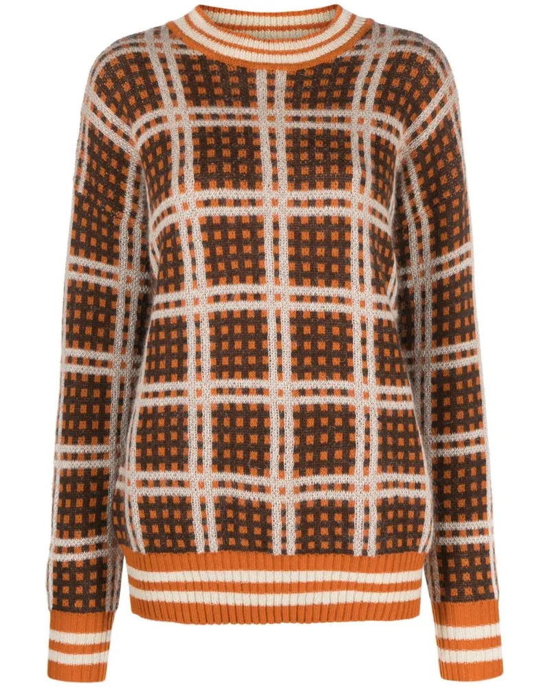 Marni Pullover mit rundem Ausschnitt - Orange Orange