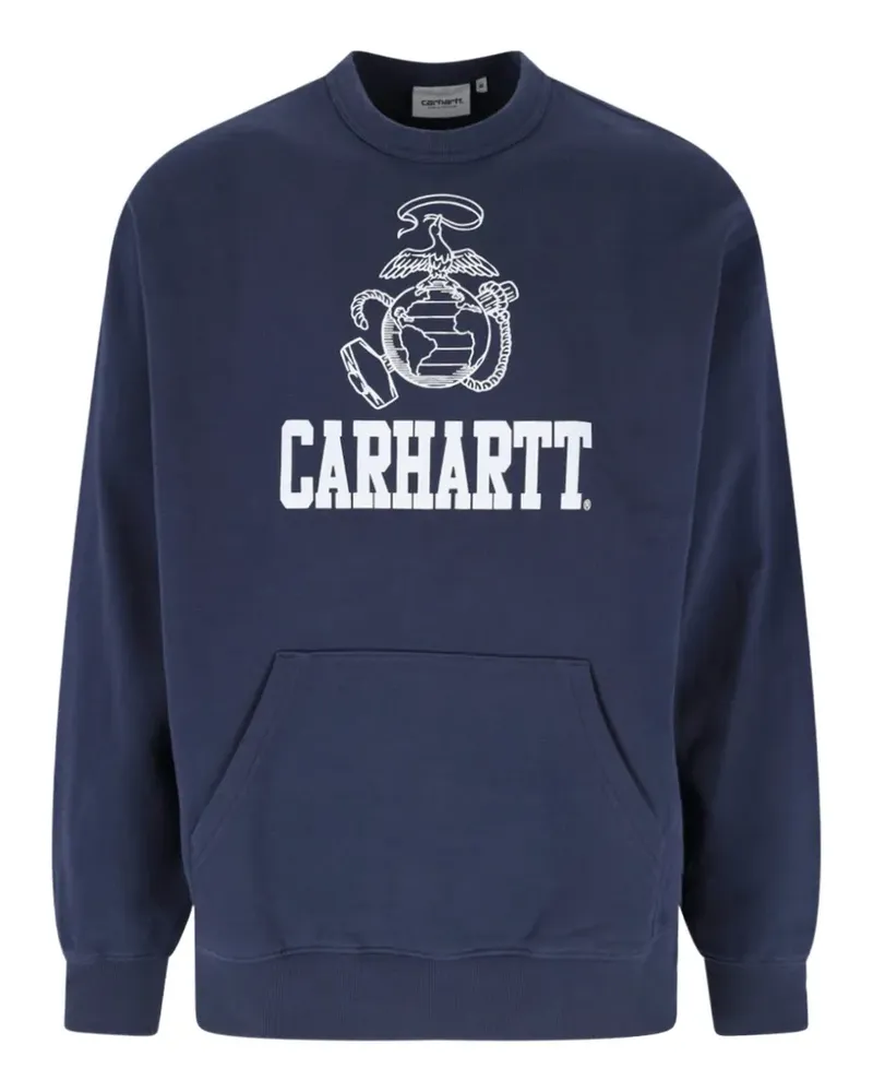 Carhartt WIP Pond Corps Sweatshirt - Blau Blau