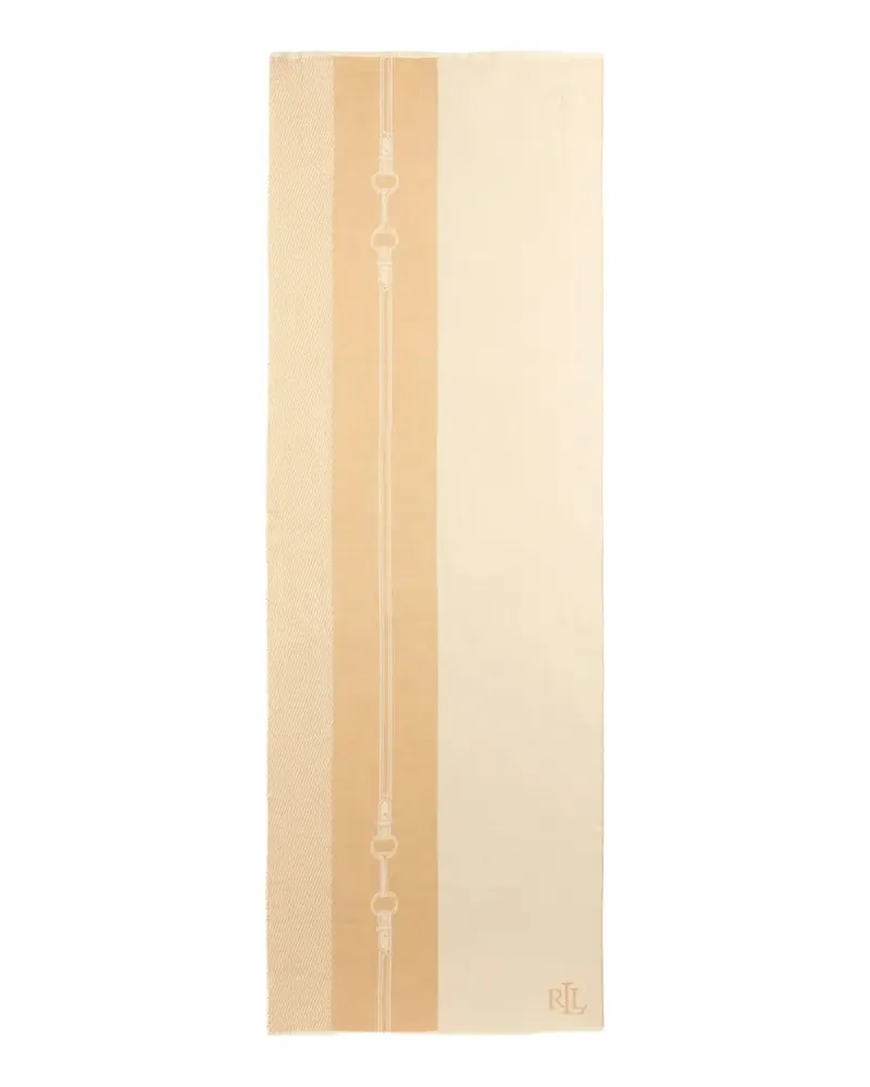 Ralph Lauren Schal mit Equestrian-Print - Nude Nude