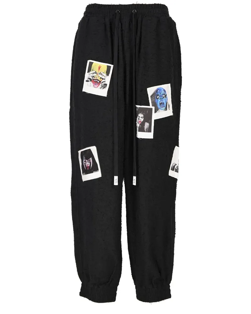 Haculla Polaroid Collection Jogginghose - Schwarz Schwarz