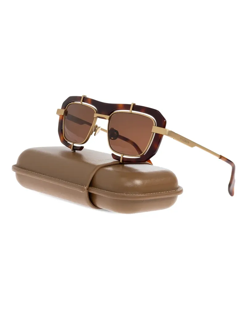 J.W.Anderson Jwa03 geometric sunglasses - Braun Braun