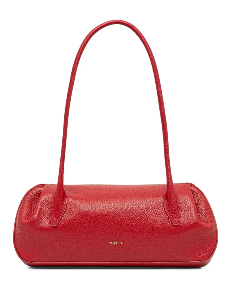 YUZEFI gathered top handle tote bag - Rot Rot