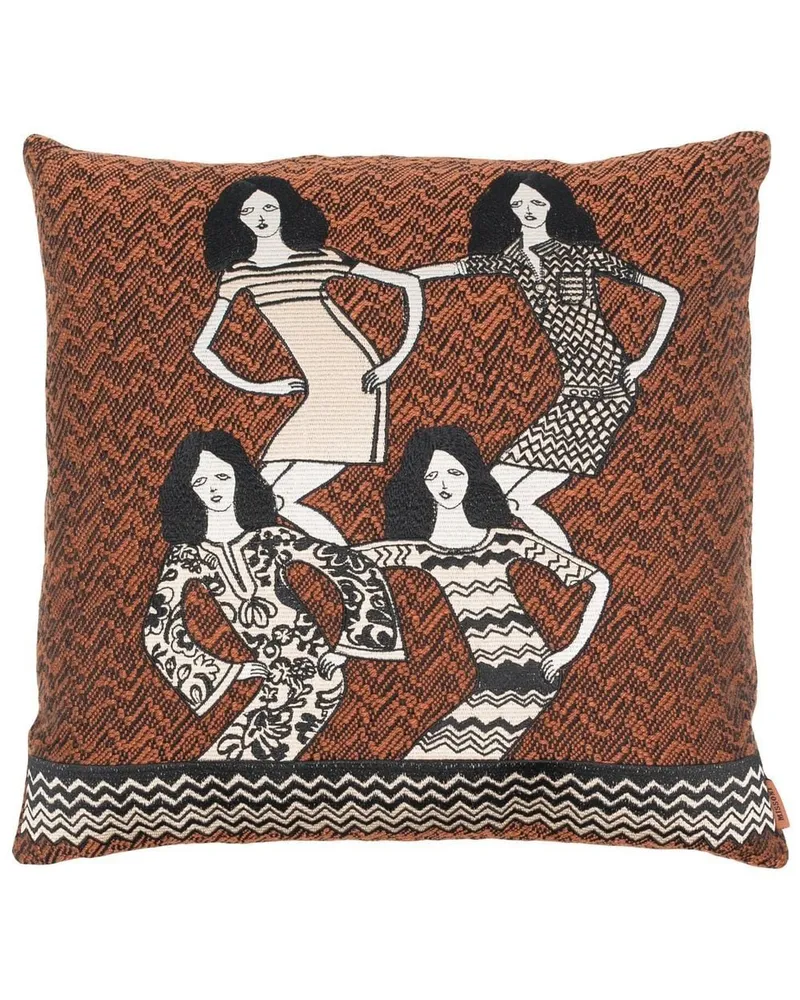 Missoni Home Brunette Kissen - Braun Braun