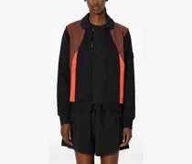 Sweatshirt mit Reißverschluss - Schwarz