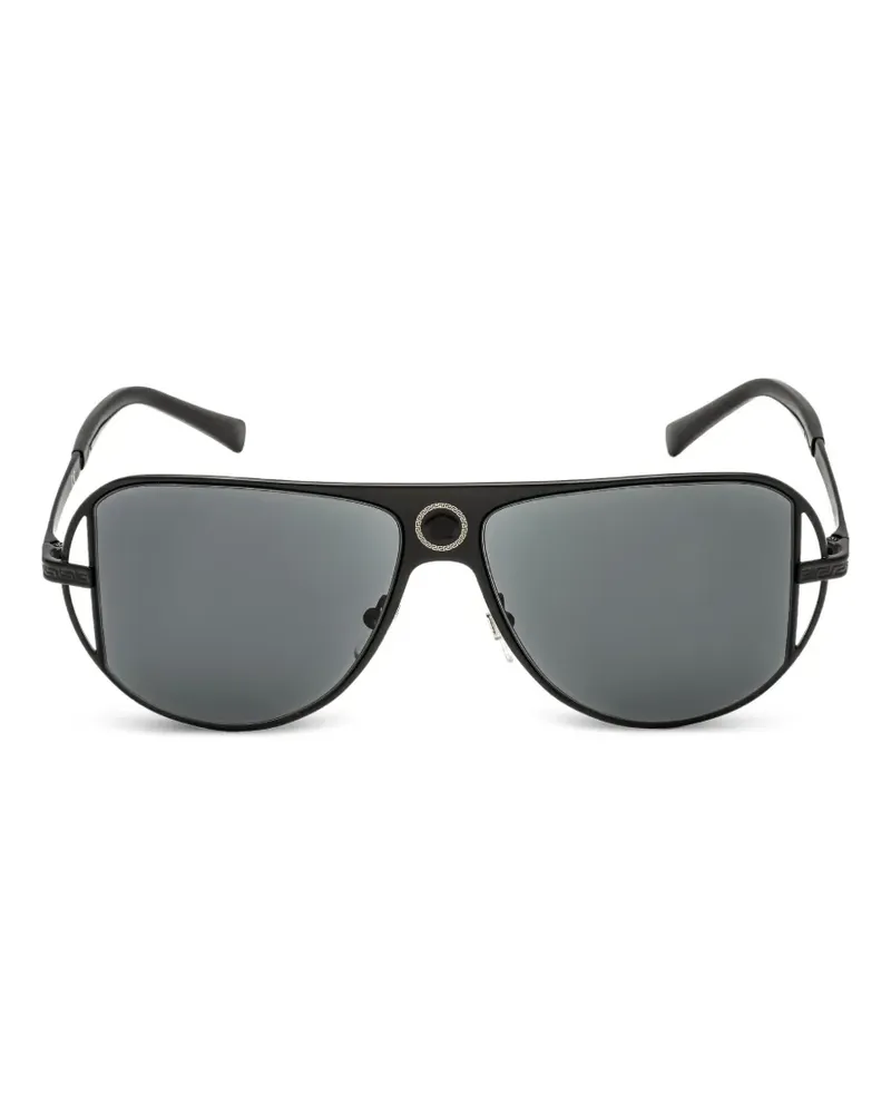 Versace Getönte Pilotenbrille - Schwarz Schwarz