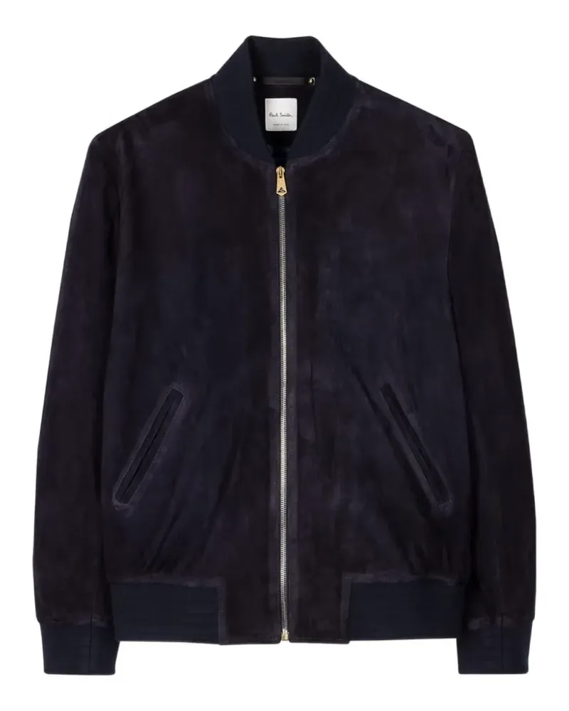 Paul Smith Bomberjacke aus Wildleder - Blau Blau