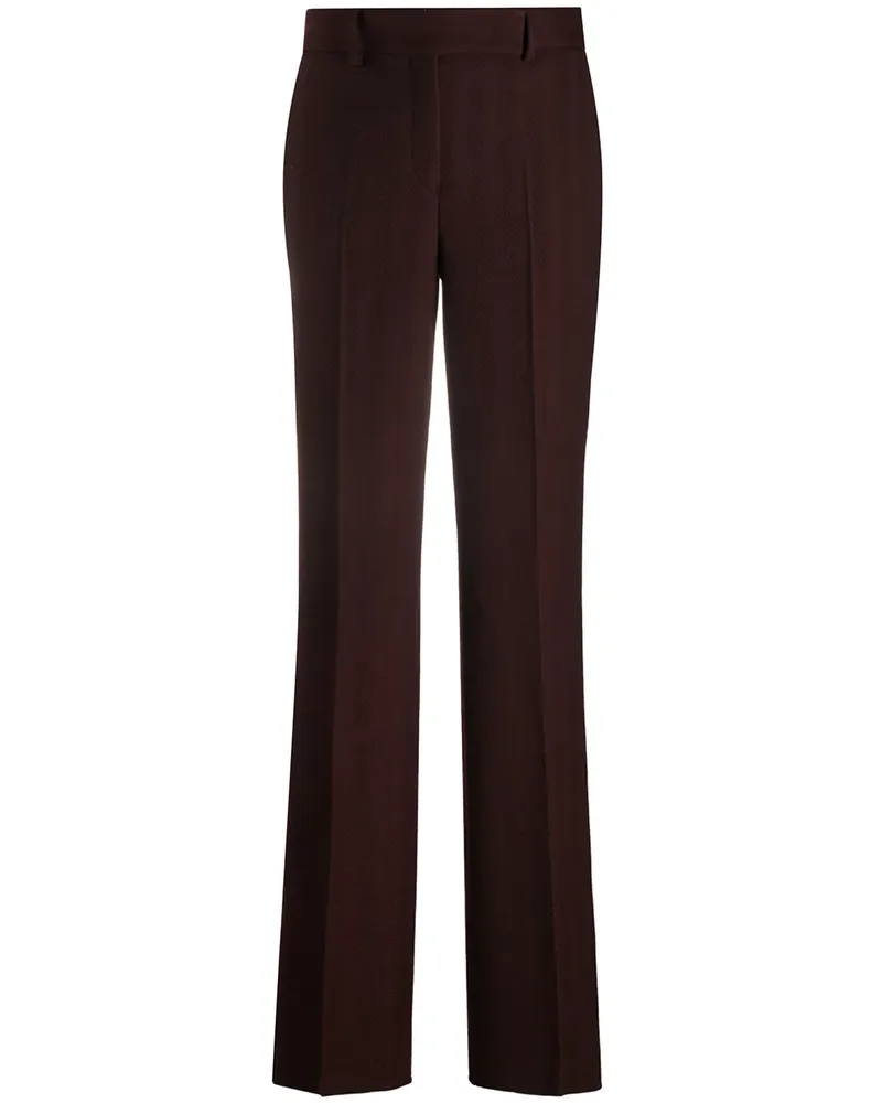 Ferragamo Hose mit geradem Bein - Rot Rot