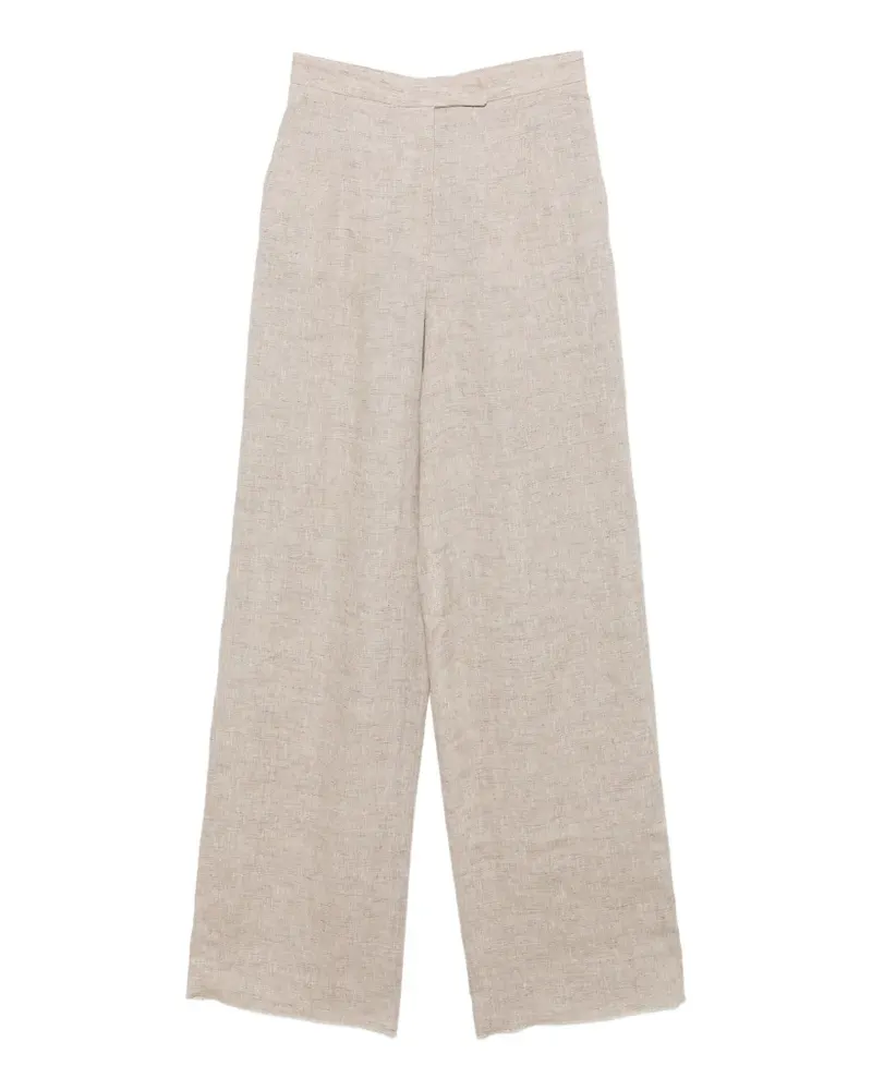 Emporio Armani Hose mit verdecktem Verschluss - Nude Nude