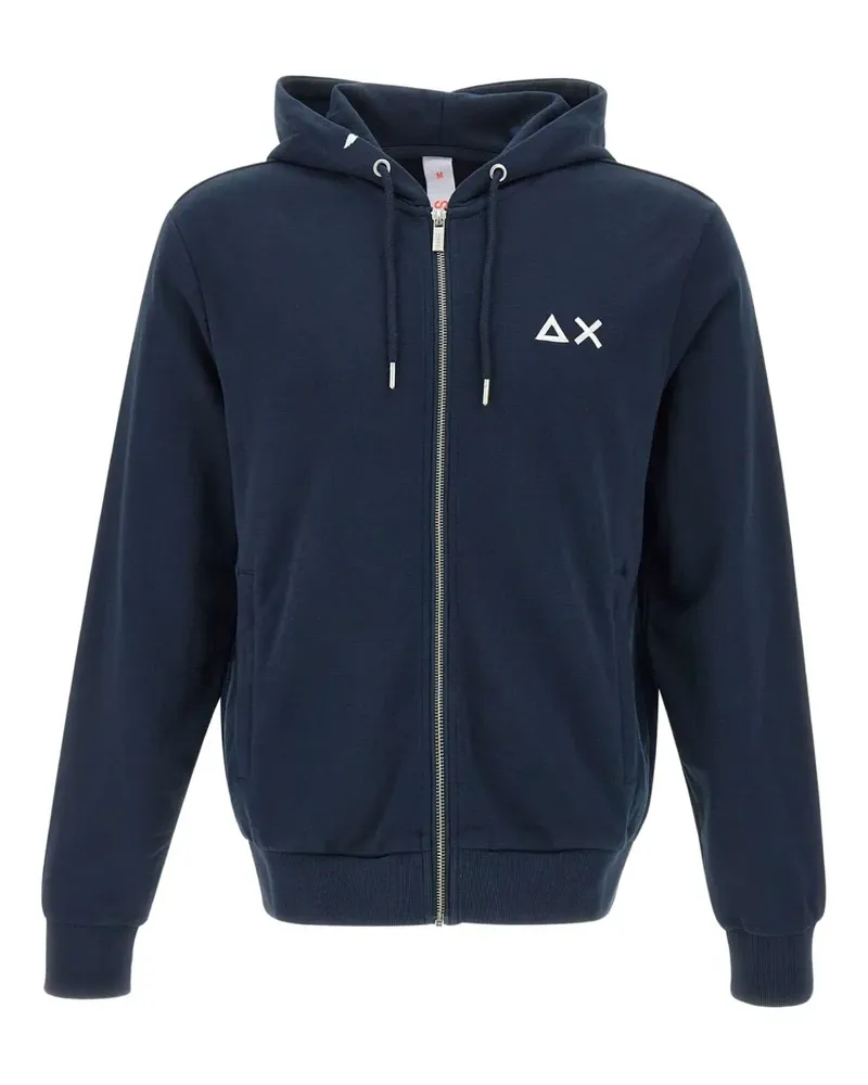 Sun68 Kapuzenjacke mit Reißverschluss - Blau Blau