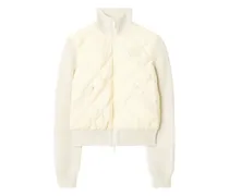 Gesteppte Jacke - Weiß