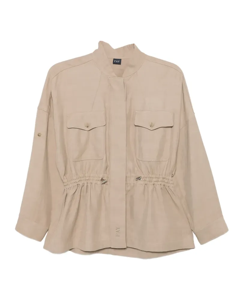 Fay Jacke mit Klappentasche - Nude Nude