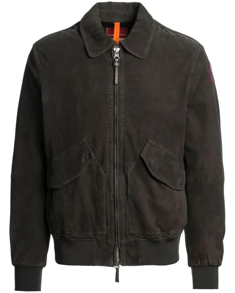 Parajumpers Bomberjacke aus Wildleder - Braun Braun