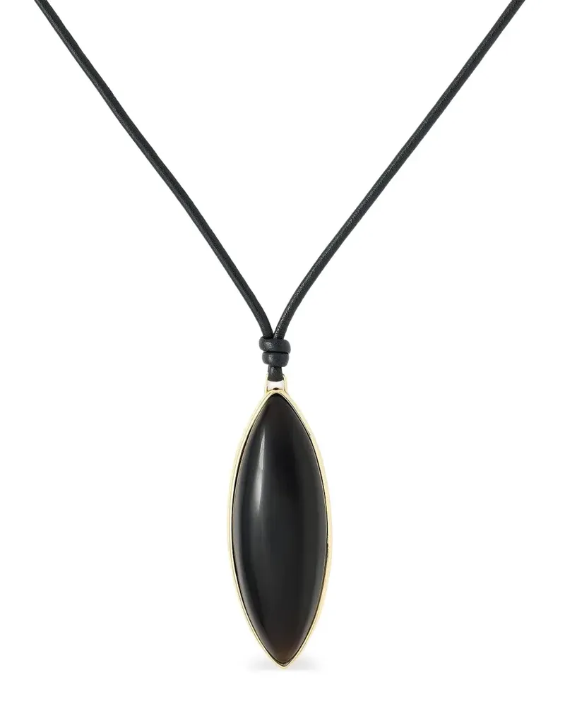 Jennifer Fisher Halskette mit Puffärmeln - Schwarz Schwarz