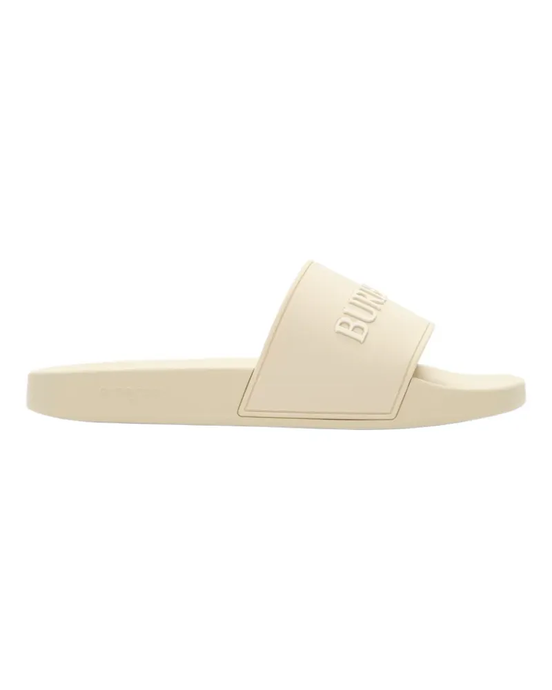 Burberry logo slides - Nude Nude