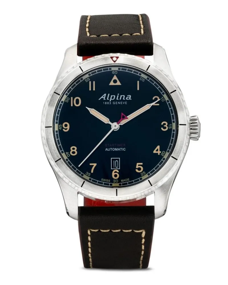 Alpina Watches Startimer Pilot Automatic 41mm - Schwarz Schwarz