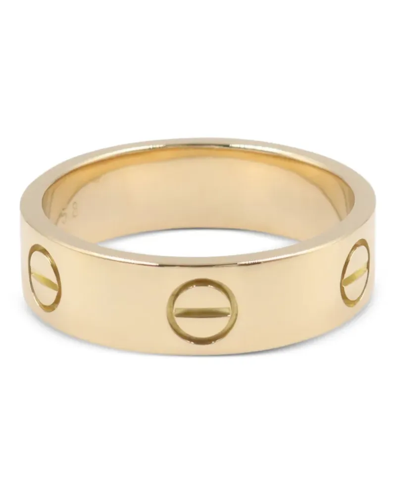 Cartier 2010s 18kt Love Gelbgoldring Gold