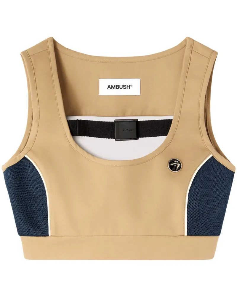 AMBUSH Cropped-Top Nude