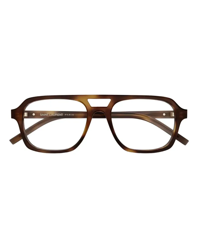 Saint Laurent Saint Laurent SL M179 Pilotenbrille in Schildpattoptik - Braun Braun