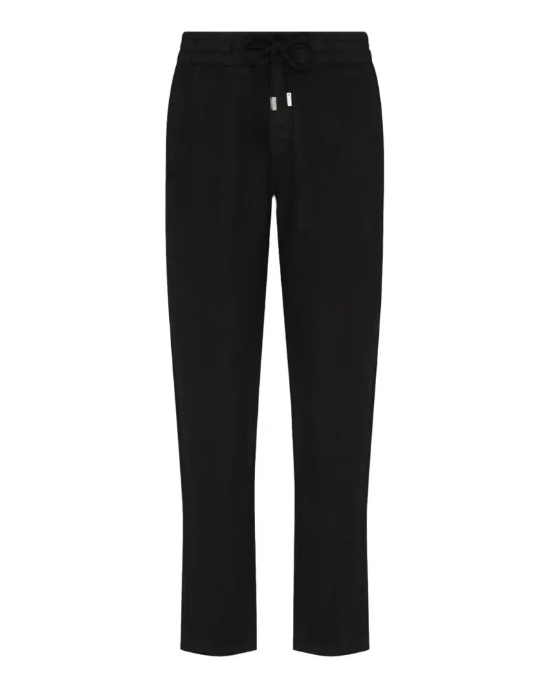 Vilebrequin drawstring regular-fit trousers - Schwarz Schwarz