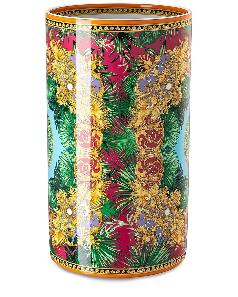 Versace Jungle Animalier Vase - Blau Blau