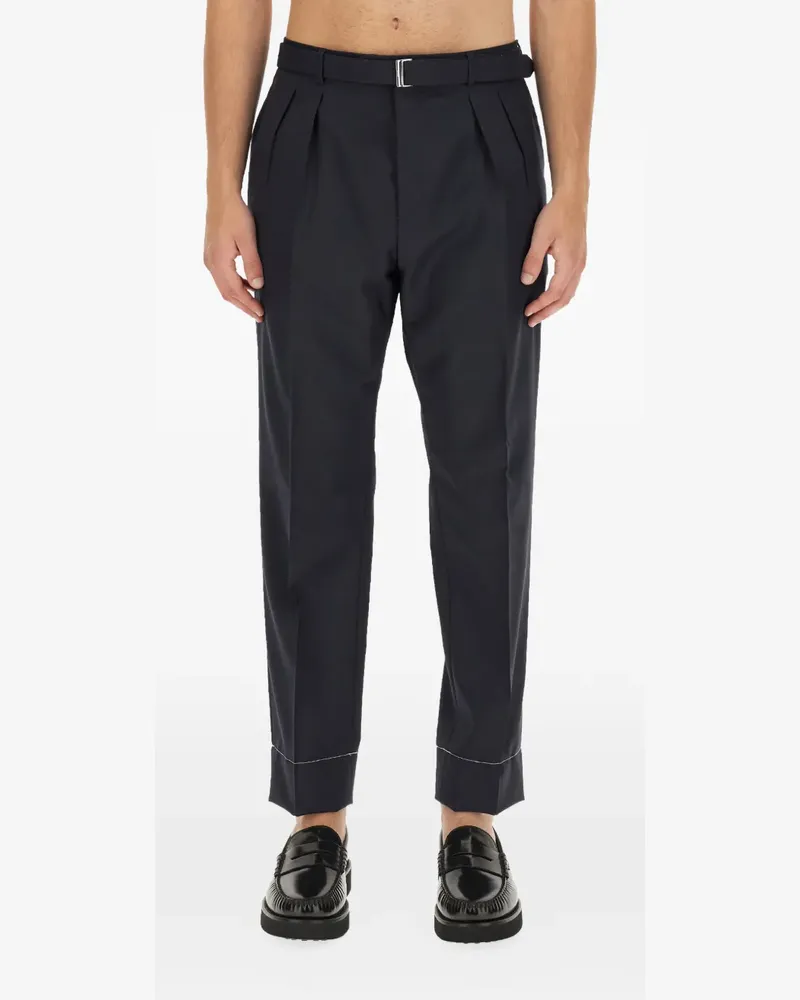 Brioni Ischia Hose mit Gürtel - Blau Blau