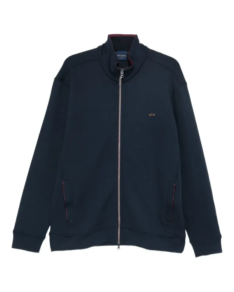 Paul & Shark Sweatshirt mit Reißverschluss - Blau Blau