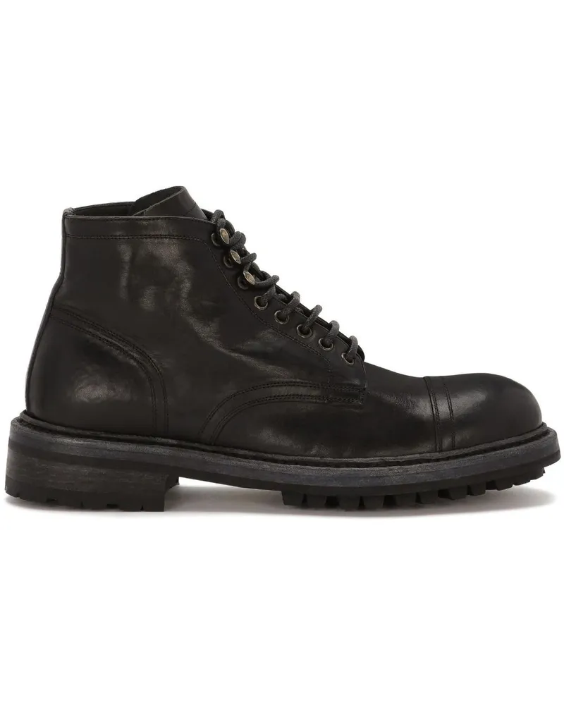 Dolce & Gabbana Klassische Stiefel - Schwarz Schwarz