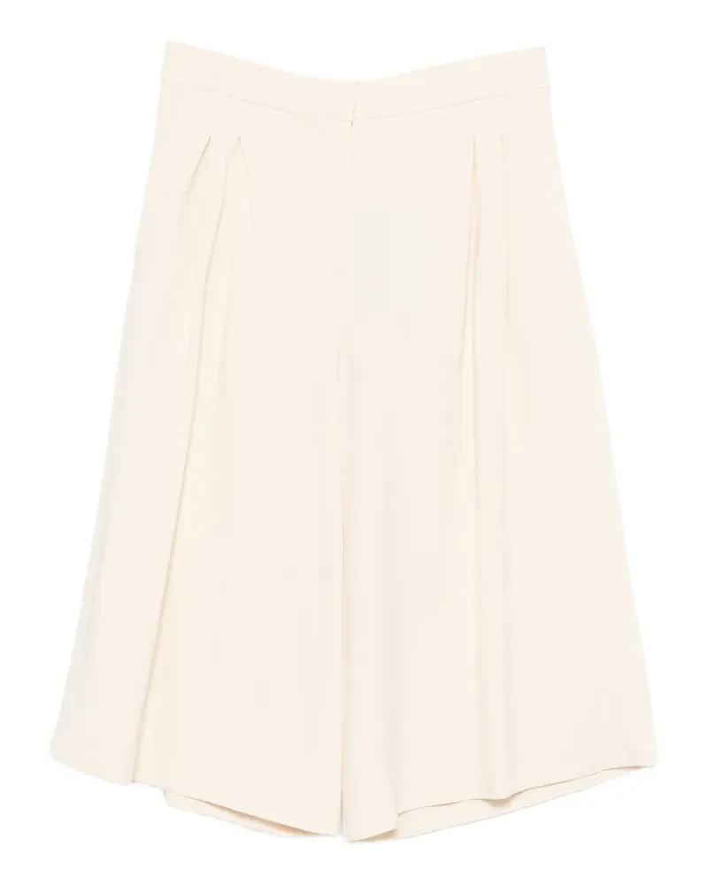 Twin-Set pleated shorts - Nude Nude