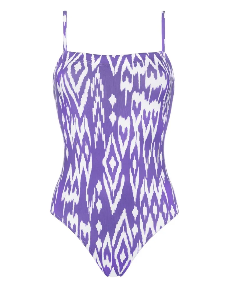 Eres Cloud Badeanzug mit geometrischem Print - Violett Violett