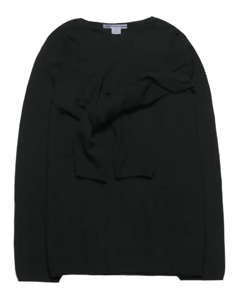 Comme des Garçons extra-sleeve crew-necksweater - Schwarz Schwarz