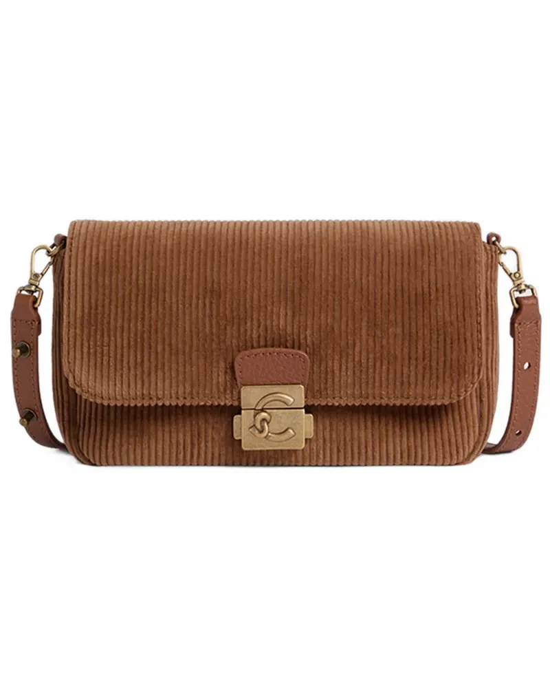 Coccinelle mini C-Me Lock shoulder bag - Braun Braun